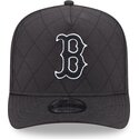 kasketter-buet-sort-snapback-9fifty-a-frame-precurved-checkered-fra-boston-red-sox-mlb-af-new-era