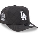 kasketter-buet-sort-snapback-9fifty-a-frame-precurved-checkered-fra-los-angeles-dodgers-mlb-af-new-era