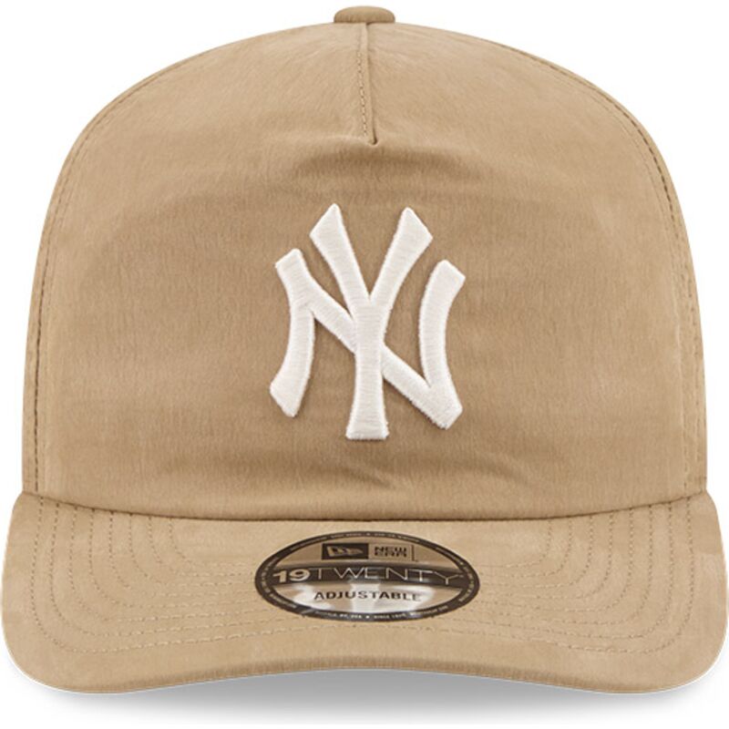 kasketter-buet-beige-snapback-19twenty-precurved-fra-new-york-yankees-mlb-af-new-era