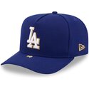 kasketter-buet-bla-snapback-9fifty-a-frame-precurved-visor-pin-fra-los-angeles-dodgers-mlb-af-new-era