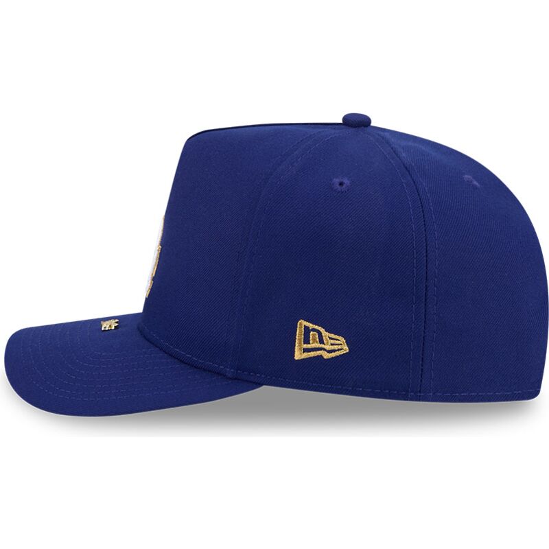 kasketter-buet-bla-snapback-9fifty-a-frame-precurved-visor-pin-fra-los-angeles-dodgers-mlb-af-new-era