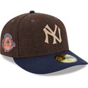 kasketter-buet-brun-tilpasset-59fifty-precurved-fra-new-york-yankees-mlb-af-new-era