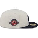 kasketter-flad-hvid-tilpasset-59fifty-checkered-fra-new-york-yankees-mlb-af-new-era