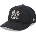 kasketter-buet-sort-justerbar-rem-9fifty-retro-crown-precurved-fra-new-york-yankees-mlb-af-new-era