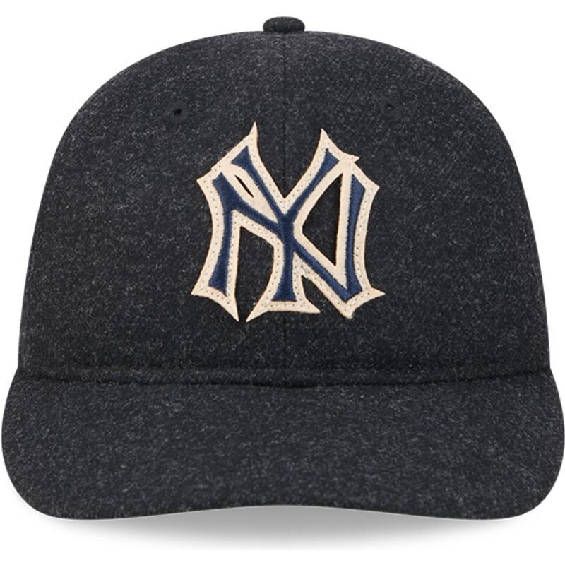 kasketter-buet-sort-justerbar-rem-9fifty-retro-crown-precurved-fra-new-york-yankees-mlb-af-new-era