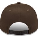 kasketter-buet-brun-snapback-9fifty-a-frame-precurved-visor-pin-fra-new-york-yankees-mlb-af-new-era