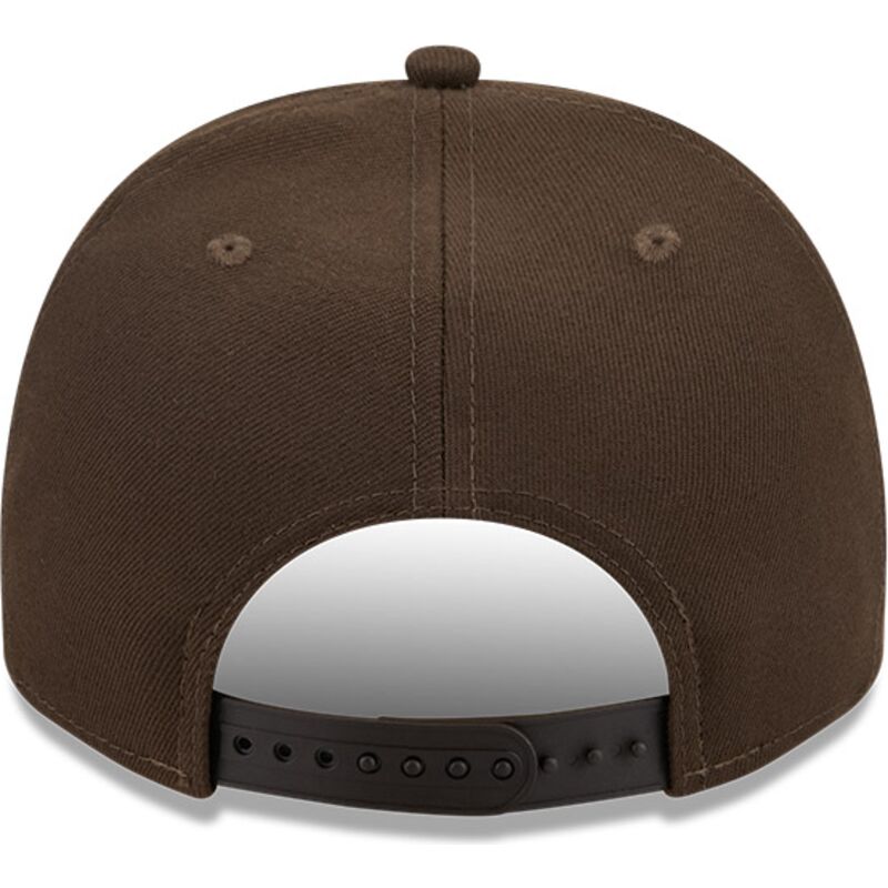 kasketter-buet-brun-snapback-9fifty-a-frame-precurved-visor-pin-fra-new-york-yankees-mlb-af-new-era