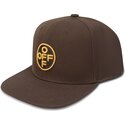 kasketter-flad-brun-snapback-off-embroidered-twill-af-l-ab-c-o-off-white