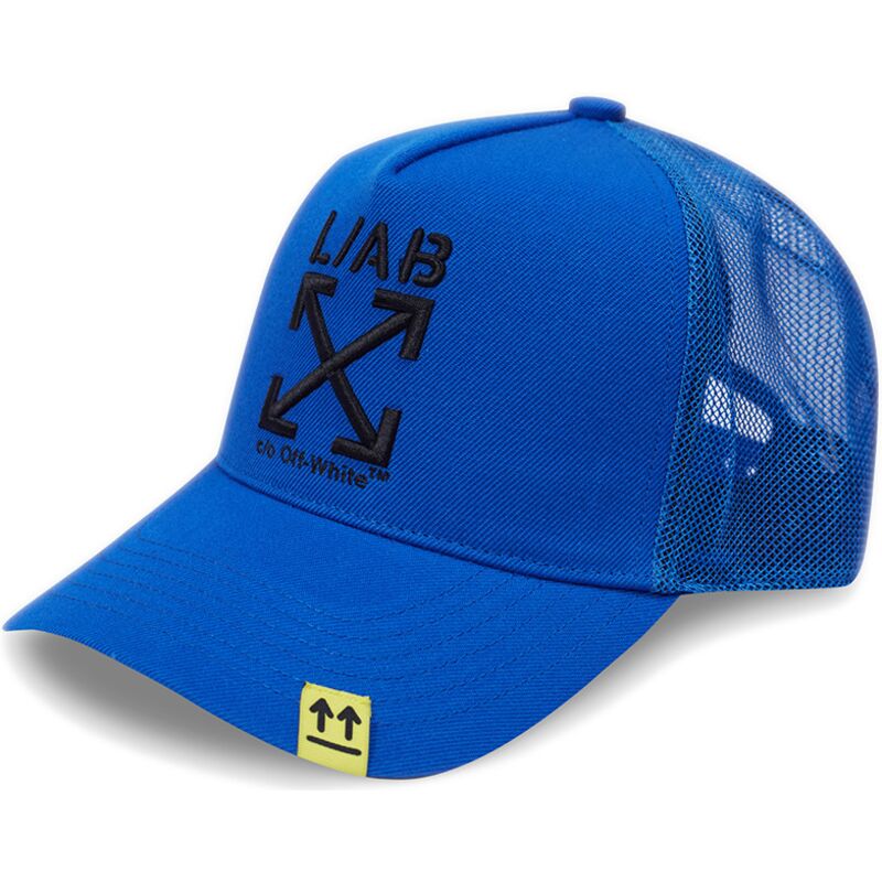 kasketter-buet-bla-snapback-clamp-arrows-af-l-ab-c-o-off-white