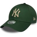 kasketter-buet-gron-justerbar-rem-9forty-metallic-fra-new-york-yankees-mlb-af-new-era