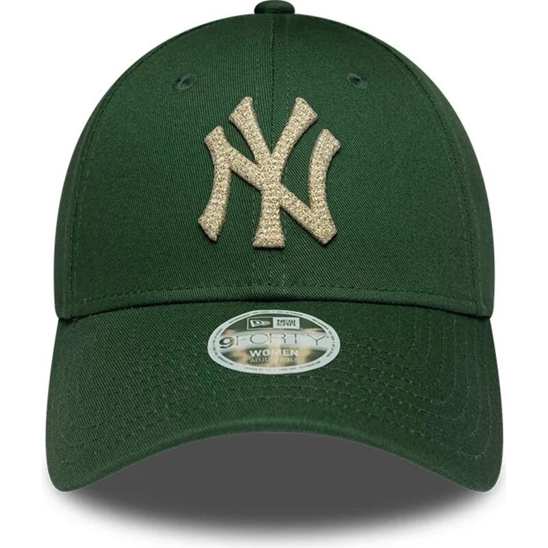 kasketter-buet-gron-justerbar-rem-9forty-metallic-fra-new-york-yankees-mlb-af-new-era