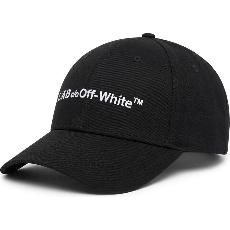 kasketter-buet-sort-justerbar-rem-horizontal-embroidered-twill-af-l-ab-c-o-off-white