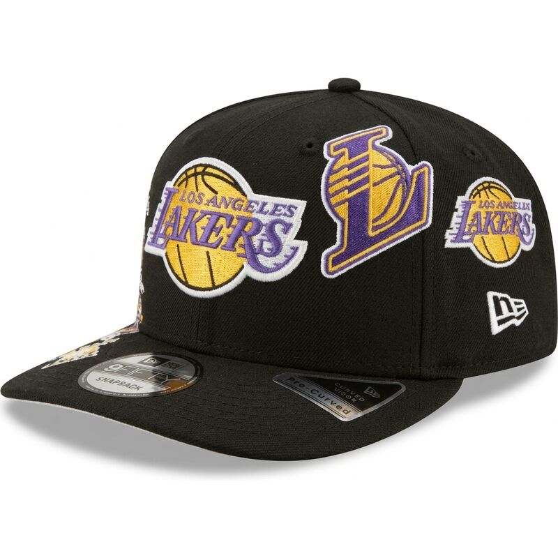 kasketter-buet-sort-snapback-9fifty-a-frame-precurved-multi-patch-fra-los-angeles-lakers-nba-af-new-era kasketter-buet-sort-snapback-9fifty-a-frame-precurved-multi-patch-fra-los-angeles-lakers-nba-af-new-era