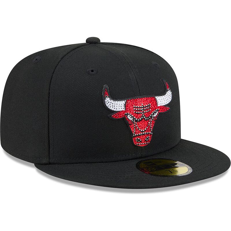 kasketter-flad-sort-tilpasset-59fifty-rhinestone-badge-fra-chicago-bulls-nba-af-new-era kasketter-flad-sort-tilpasset-59fifty-rhinestone-badge-fra-chicago-bulls-nba-af-new-era