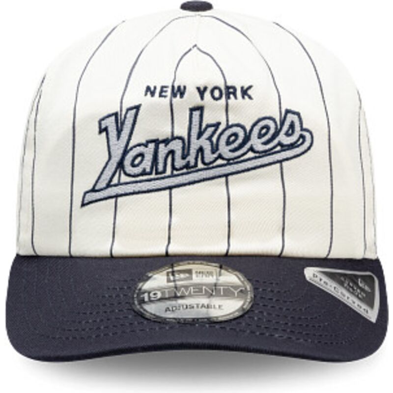 kasketter-buet-marinebla-snapback-19twenty-pinstripe-fra-new-york-yankees-mlb-af-new-era