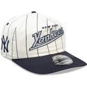 kasketter-buet-marinebla-snapback-19twenty-pinstripe-fra-new-york-yankees-mlb-af-new-era
