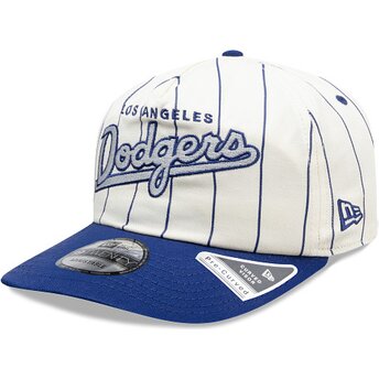 Kasketter buet blå snapback 19TWENTY Pinstripe fra Los Angeles Dodgers MLB af New Era