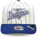 kasketter-buet-bla-snapback-19twenty-pinstripe-fra-los-angeles-dodgers-mlb-af-new-era