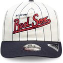 kasketter-buet-marinebla-snapback-19twenty-pinstripe-fra-boston-red-sox-mlb-af-new-era