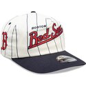 kasketter-buet-marinebla-snapback-19twenty-pinstripe-fra-boston-red-sox-mlb-af-new-era