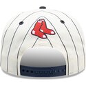 kasketter-buet-marinebla-snapback-19twenty-pinstripe-fra-boston-red-sox-mlb-af-new-era