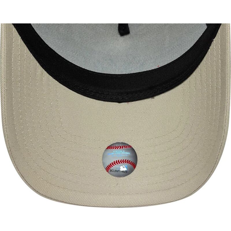 kasketter-buet-beige-snapback-a-frame-league-essential-fra-new-york-yankees-mlb-af-new-era
