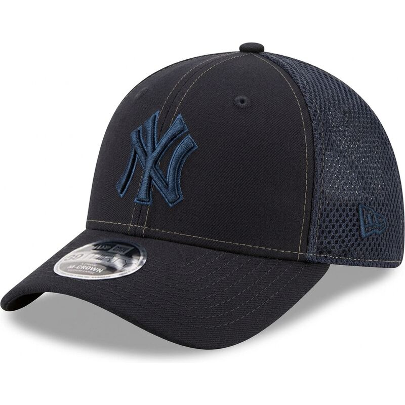 kasketter-buet-marinebla-tilpasset-39thirty-m-crown-neo-fra-new-york-yankees-mlb-af-new-era