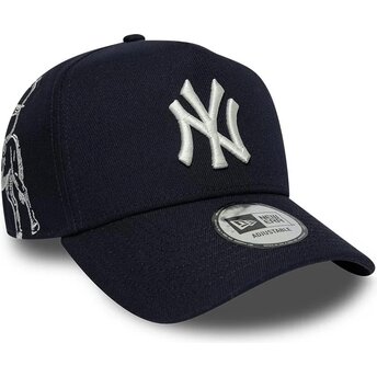 Kasketter buet marineblå snapback 9FORTY E Frame Mythical...