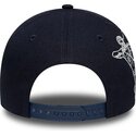 kasketter-buet-marinebla-snapback-9forty-e-frame-mythical-icon-fra-new-york-yankees-mlb-af-new-era