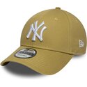 kasketter-buet-khaki-justerbar-rem-9forty-league-essential-fra-new-york-yankees-mlb-af-new-era