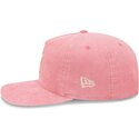 kasketter-buet-lyserod-justerbar-rem-19twenty-precurved-corduroy-pastel-fra-new-york-yankees-mlb-af-new-era