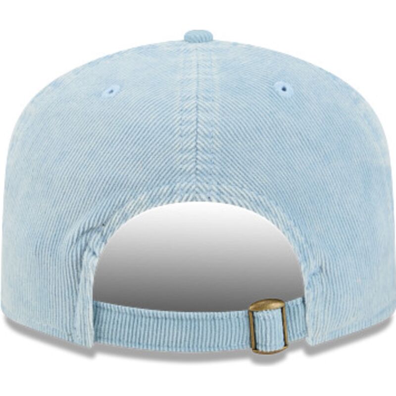 kasketter-buet-bla-justerbar-rem-19twenty-precurved-corduroy-pastel-fra-new-york-yankees-mlb-af-new-era