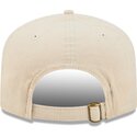 kasketter-buet-beige-justerbar-rem-19twenty-precurved-corduroy-pastel-fra-los-angeles-dodgers-mlb-af-new-era