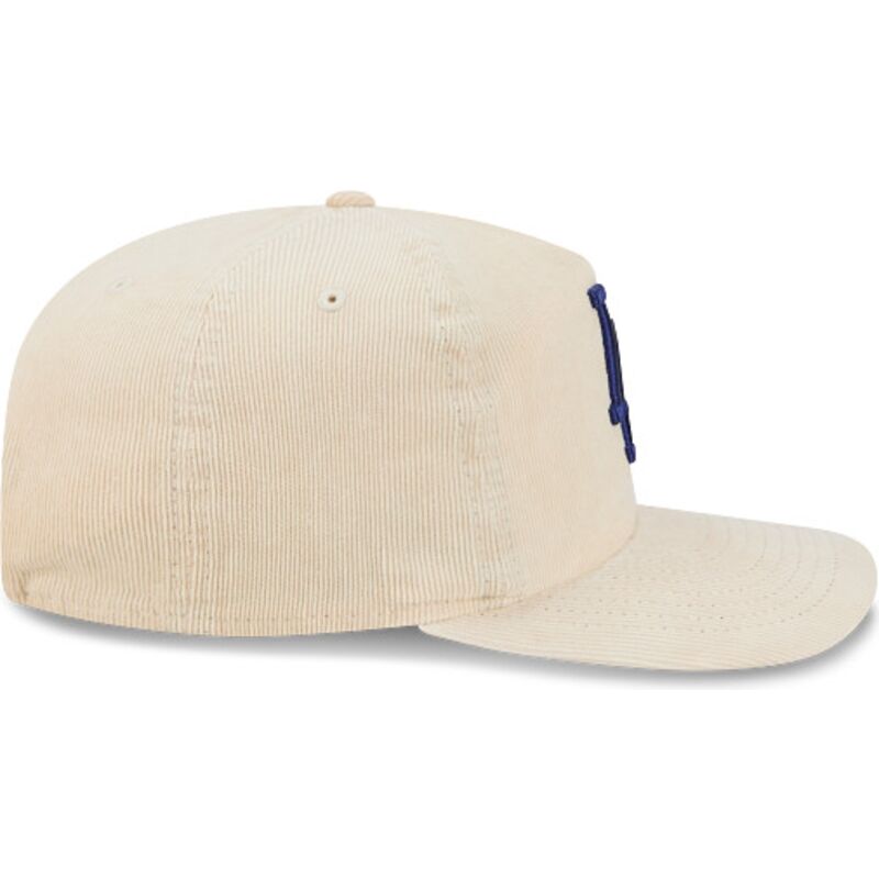 kasketter-buet-beige-justerbar-rem-19twenty-precurved-corduroy-pastel-fra-los-angeles-dodgers-mlb-af-new-era