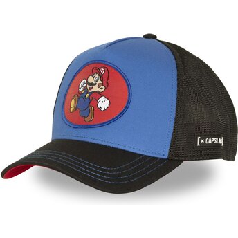 Kasketter buet blå snapback SMB3 MAR Bros. Mario Super Mario Bros. af Capslab