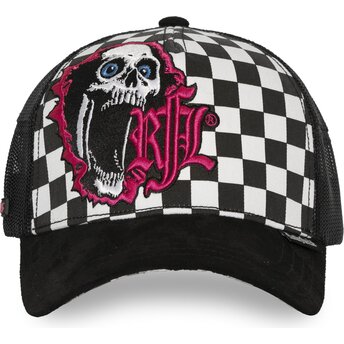 Kasketter buet sort snapback Nº295 SK8 af Rock’nFreeLife