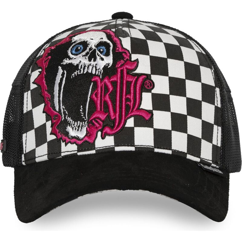 kasketter-buet-sort-snapback-n295-sk8-af-rocknfreelife kasketter-buet-sort-snapback-n295-sk8-af-rocknfreelife