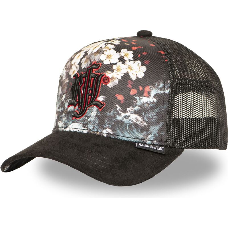 kasketter-buet-sort-snapback-n274-sakura-wave-af-rocknfreelife