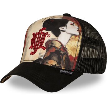 Kasketter buet sort snapback N°273 Last Kiss af Rock’nFreeLife