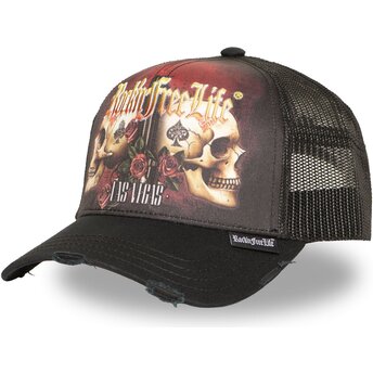 Kasketter buet sort snapback N°272 Strife af Rock’nFreeLife