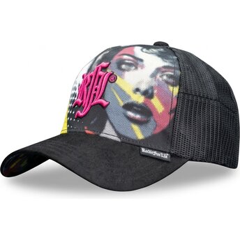Kasketter buet sort snapback N°246 Move The City af Rock’nFreeLife