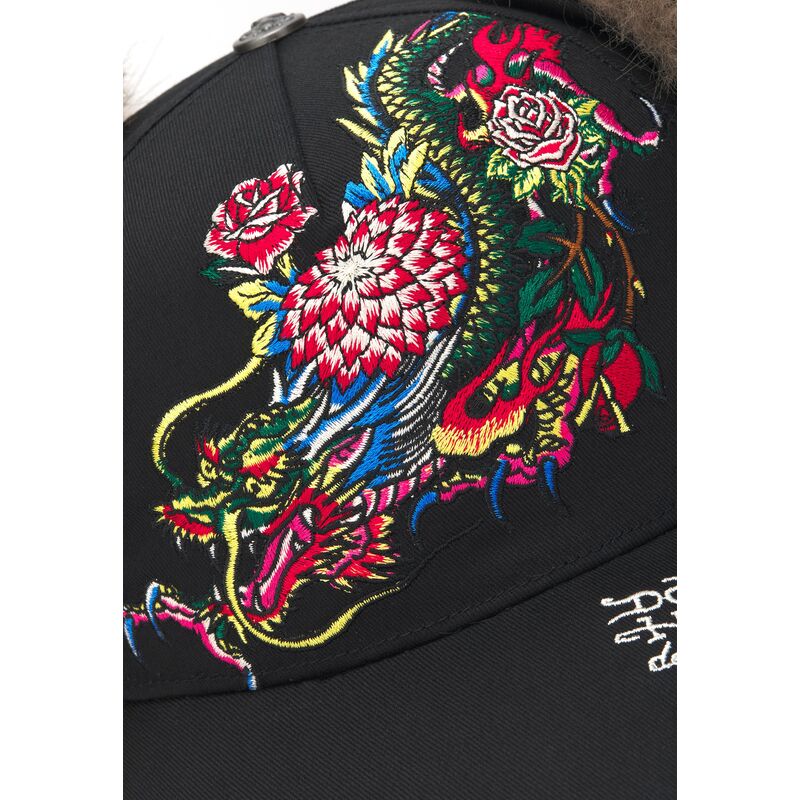 kasketter-buet-sort-tilpasset-crawling-trapper-af-ed-hardy