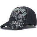 kasketter-buet-sort-justerbar-rem-distressed-floral-gothic-af-ed-hardy