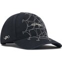 kasketter-buet-sort-justerbar-rem-spiderweb-af-ed-hardy
