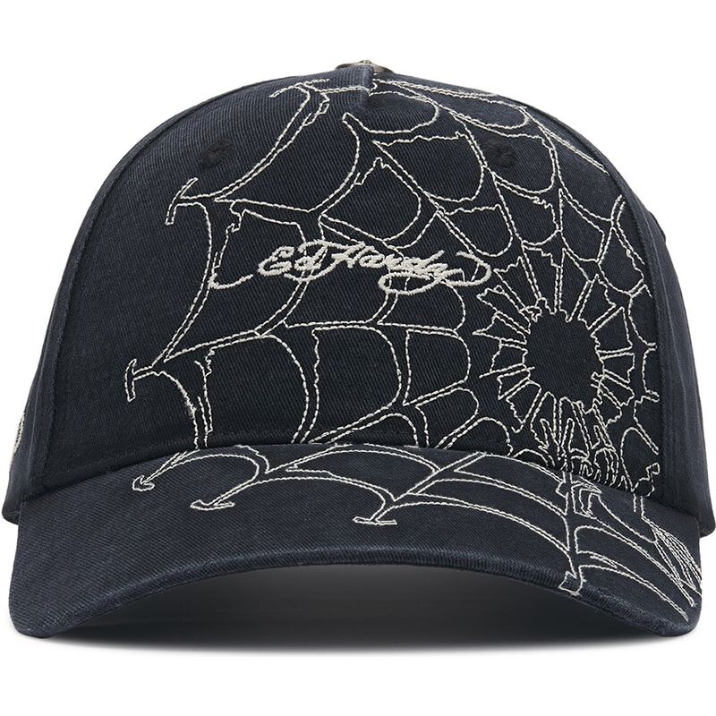 kasketter-buet-sort-justerbar-rem-spiderweb-af-ed-hardy kasketter-buet-sort-justerbar-rem-spiderweb-af-ed-hardy