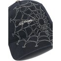 kasketter-buet-sort-justerbar-rem-spiderweb-af-ed-hardy