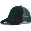 kasketter-buet-sort-snapback-outline-distressed-af-ed-hardy