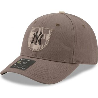 Kasketter buet brun snapback Dri-Fit Rise Structured fra New York Yankees MLB af Nike