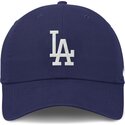kasketter-buet-bla-justerbar-rem-club-unstructured-organic-cotton-fra-los-angeles-dodgers-mlb-af-nike