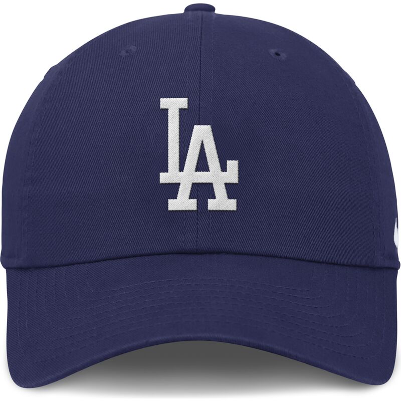 kasketter-buet-bla-justerbar-rem-club-unstructured-organic-cotton-fra-los-angeles-dodgers-mlb-af-nike